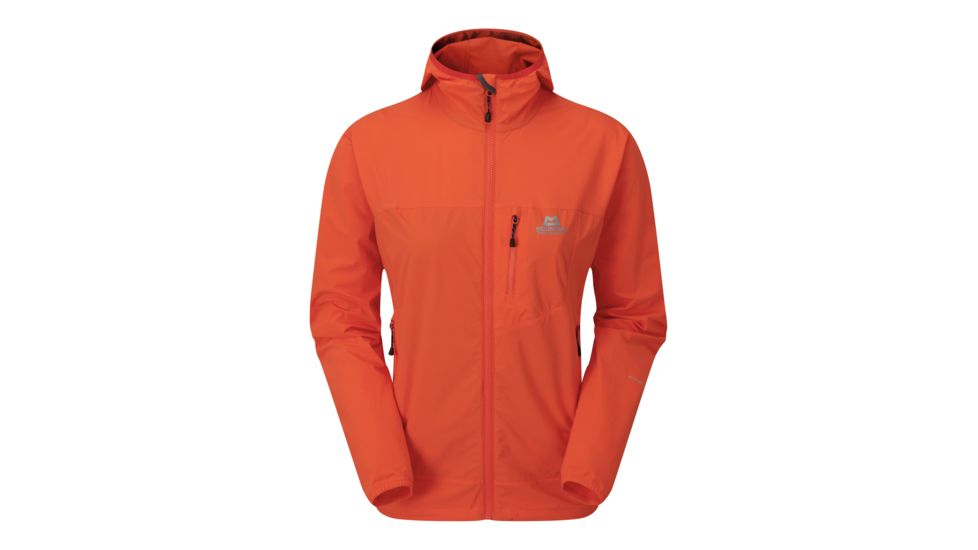 Mountain Equipment Echo  Hooded Jacket - Womens, Kumquat, 12 ME-002353 Kumquat 12 NA