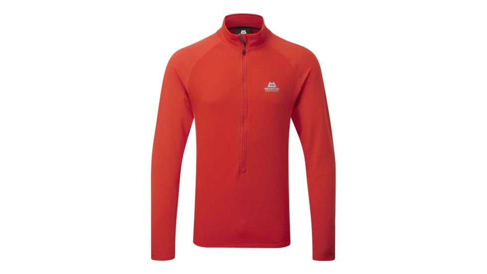 Mountain Equipment Eclipse Zip-T - Mens, Cardinal Orange, Large, ME-002286-Me-01252 COr-L