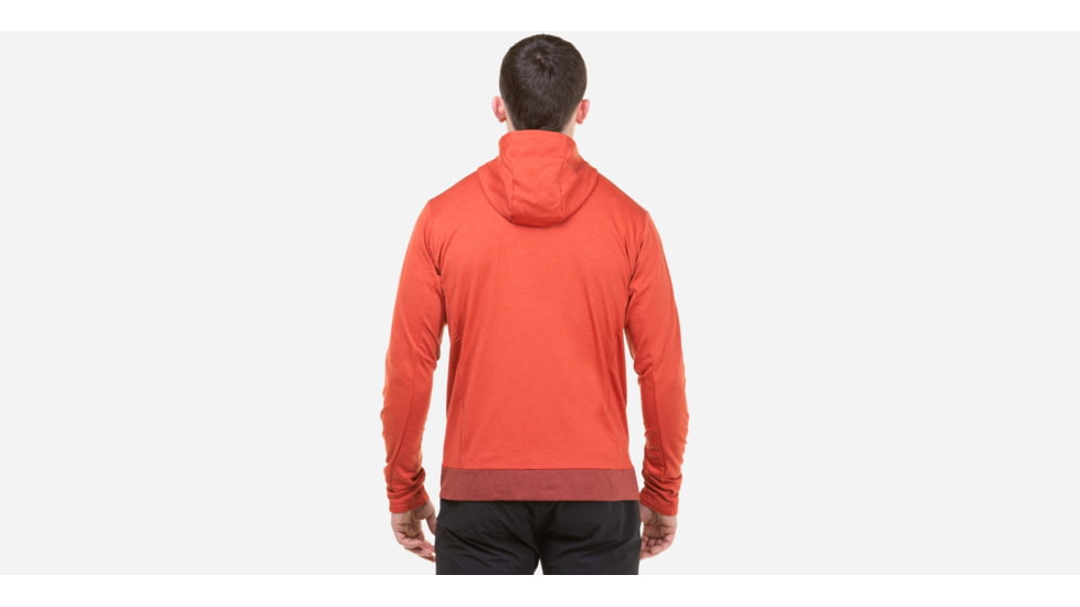 Mountain Equipment Oracool Hooded Jacket - Mens, Red Rock/Fired Brick, Small, 01799Red/FirBrickS