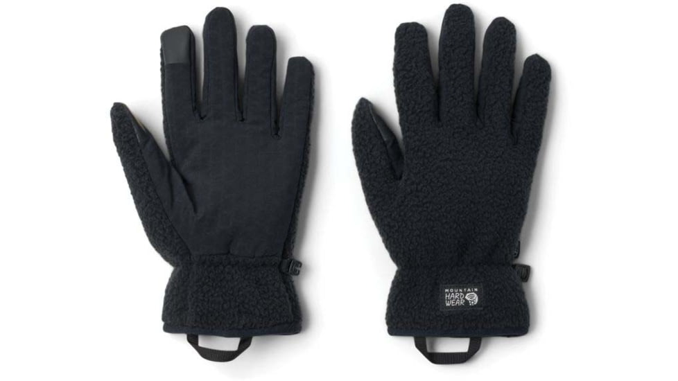 Mountain Hardwear Hicamp Fleece Glove Xl Black 2017201010-XL