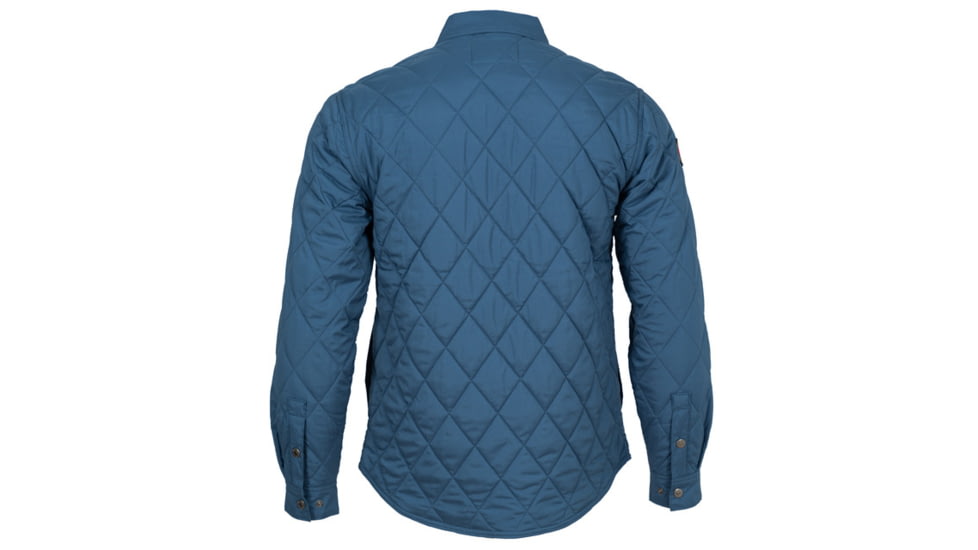 Mountain Khakis Belton Quilted Shirtjac Classic Fit - Mens, Faded Indigo, XL, O86409FADED INDIGOXL