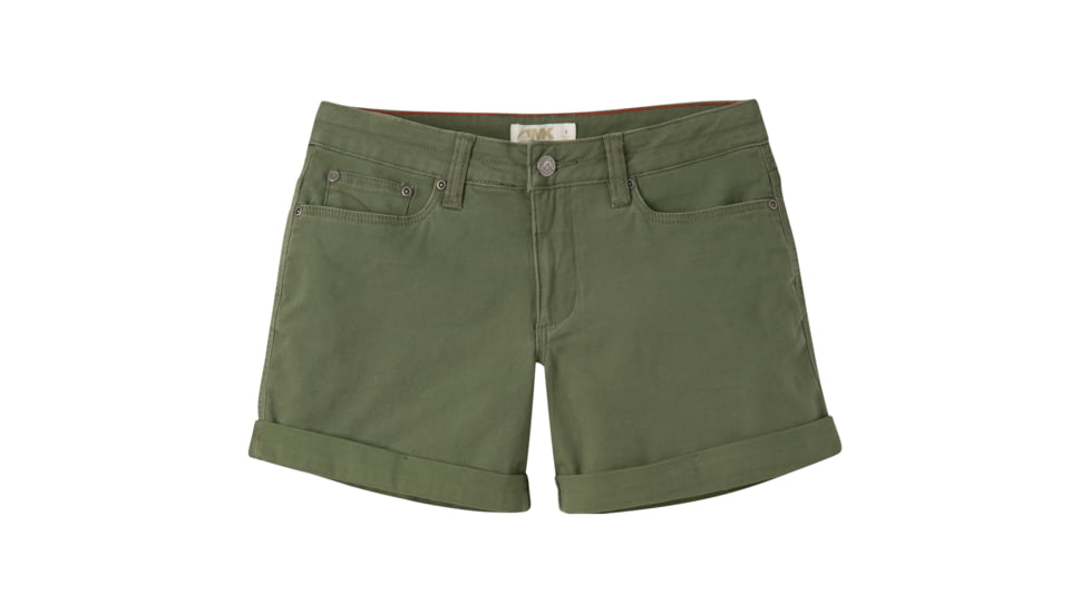 Mountain Khakis Camber 106 Short - Women's-Olive Drab-5 in-4