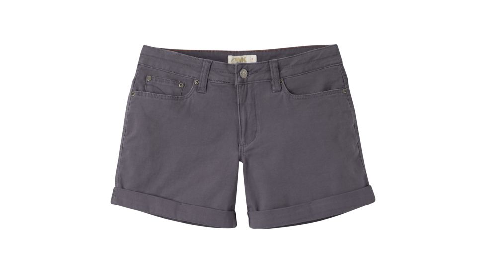 Mountain Khakis Camber 106 Short - Women's-Slate-5 in-6