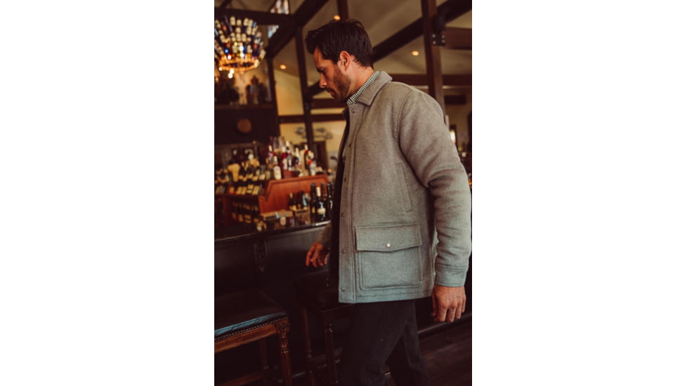 Mountain Khakis Dover Wool Jacket Classic Fit - Mens, Heather Grey, L, K71023HEATHER GREYL