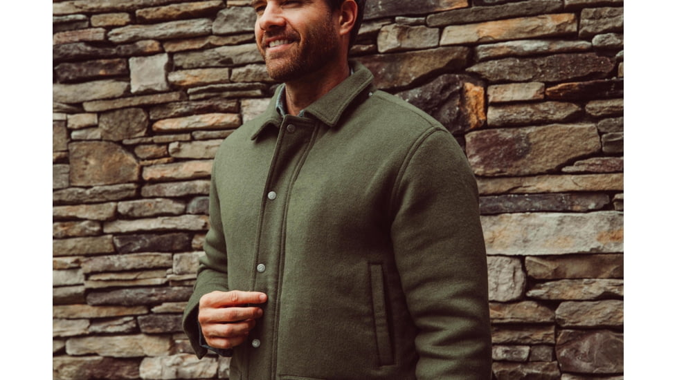 Mountain Khakis Dover Wool Jacket Classic Fit - Mens, Heather Grey, L, K71023HEATHER GREYL