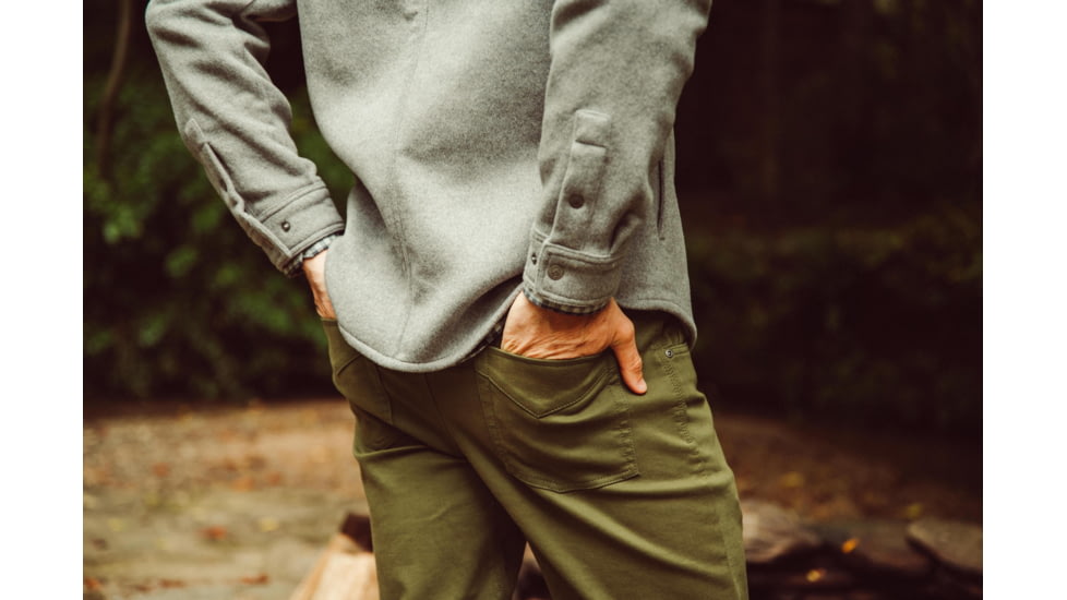 Mountain Khakis Dover Wool Shirtjac Classic Fit - Mens, Forest Moss, XXL, K73301FOREST MOSSXXL