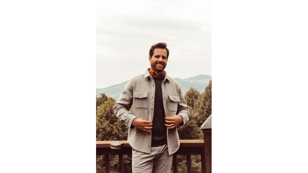 Mountain Khakis Dover Wool Shirtjac Classic Fit - Mens, Forest Moss, XXL, K73301FOREST MOSSXXL