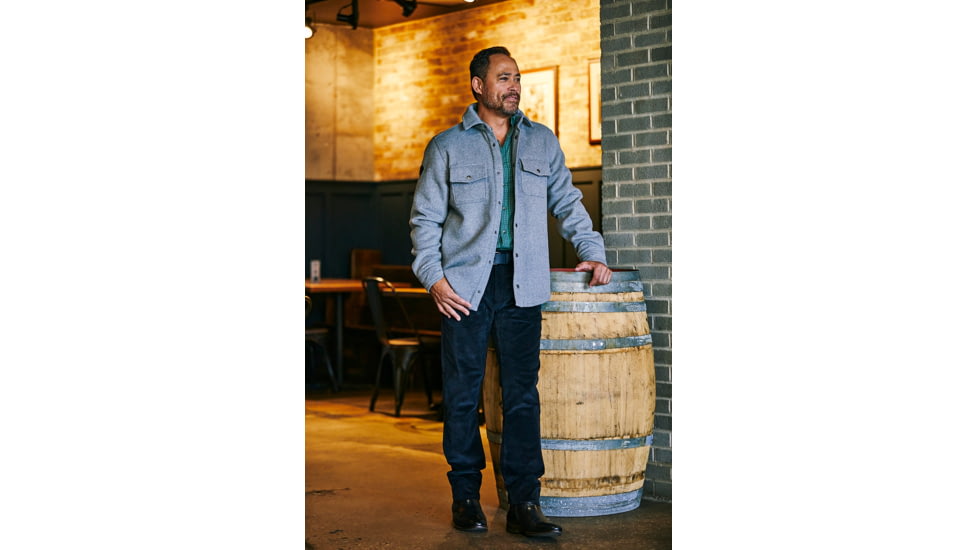 Mountain Khakis Dover Wool Shirtjac Classic Fit - Mens, Forest Moss, XXL, K73301FOREST MOSSXXL