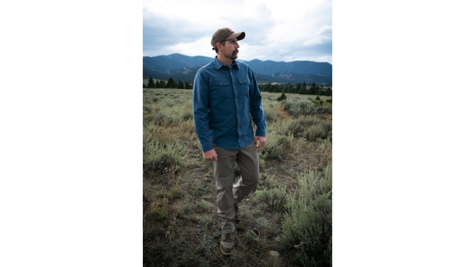 Mountain Khakis Hamilton Chamois Shirt Relaxed Fit - Mens, Canyon, M, K99257CANYONM
