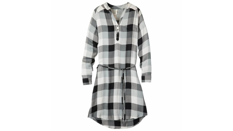 Mountain Khakis Josie Dress - Womens, Black Plaid, Small, 4346366000