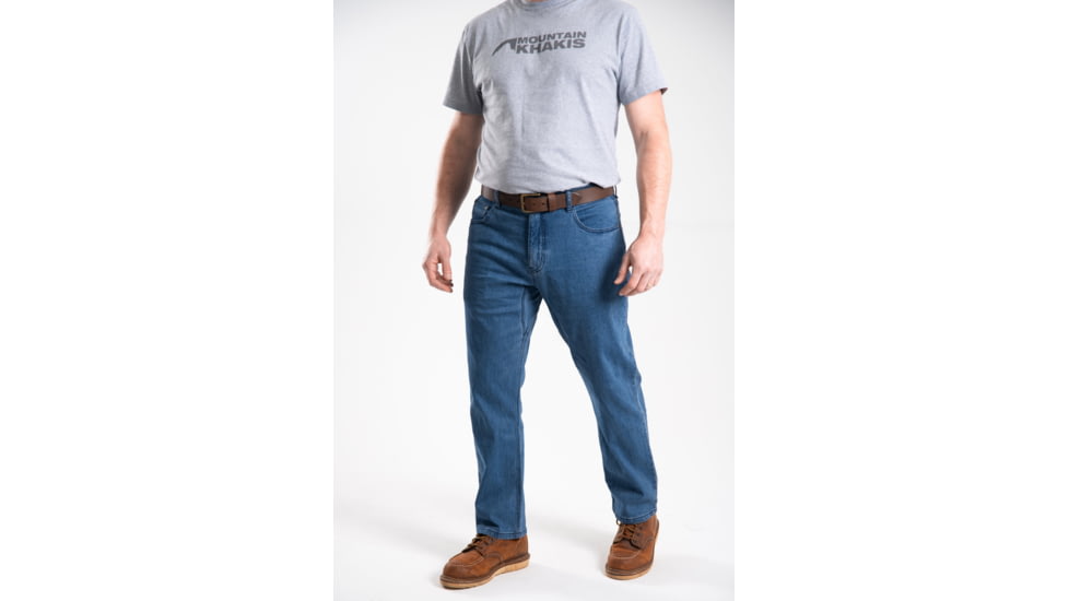Mountain Khakis Miter Denim Jean Classic Fit - Mens, Medium Wash, 42x32, I74403MEDIUM WASH4232