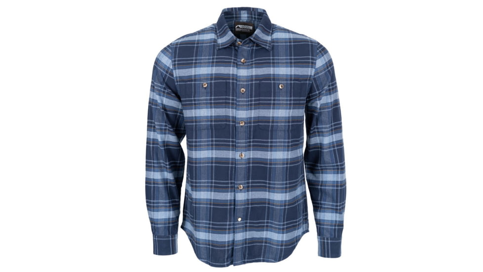 Mountain Khakis Nebo Long Sleeve Woven Shirt Classic Fit - Mens, Crater Navy, XXL, O87401CRATER NAVYXXL