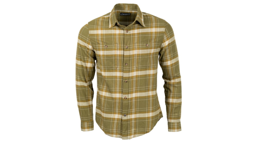Mountain Khakis Nebo Long Sleeve Woven Shirt Classic Fit - Mens, Forest Moss, M, O87301FOREST MOSSM