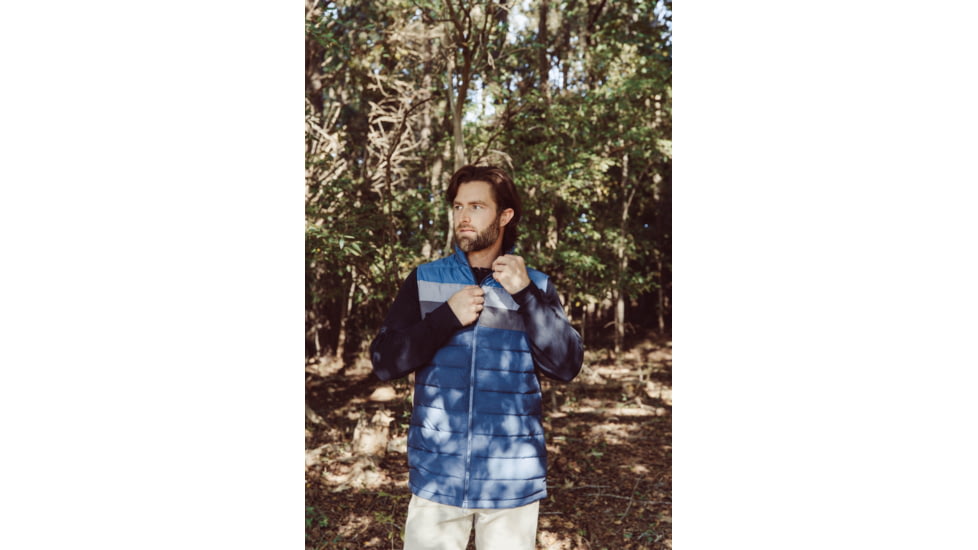 Mountain Khakis Rider Vest Classic Fit - Mens, Crater Navy, L, N57401CRATER NAVYL