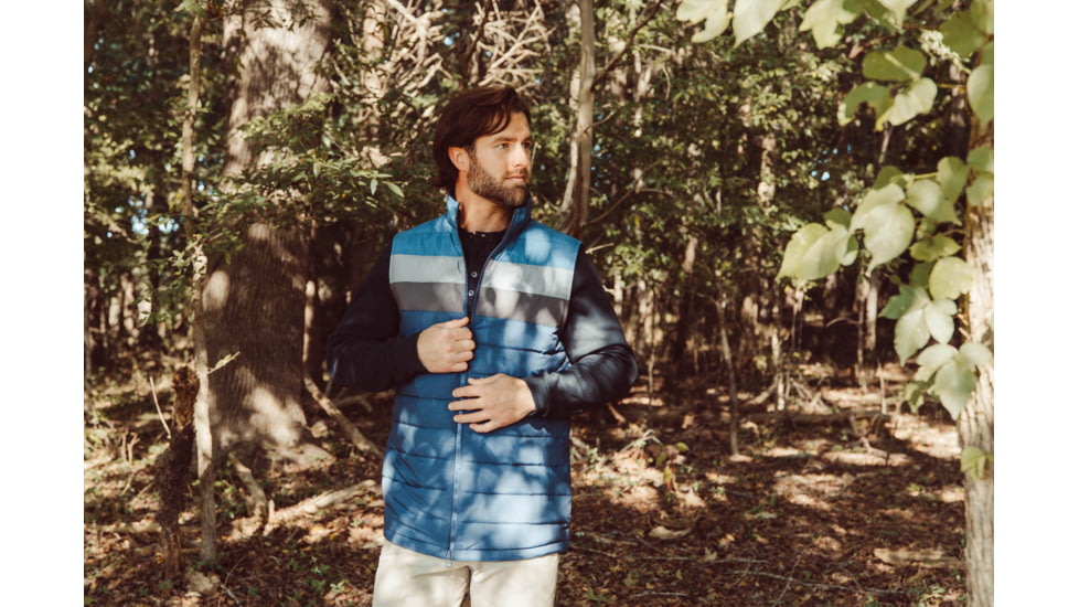 Mountain Khakis Rider Vest Classic Fit - Mens, Crater Navy, L, N57401CRATER NAVYL