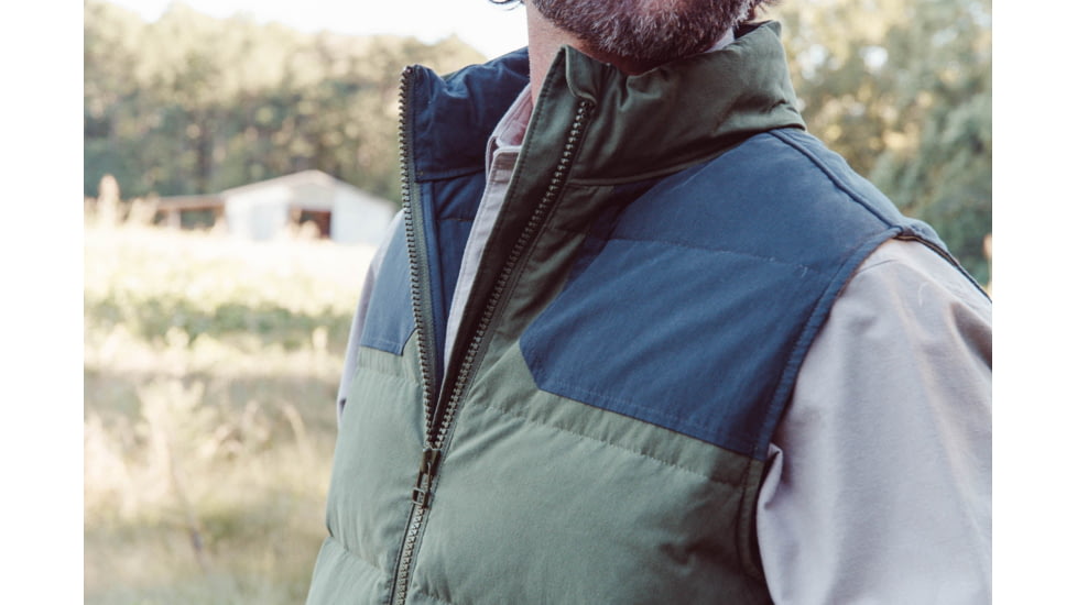 Mountain Khakis Ryker Peak Down Vest Classic Fit - Mens, Forest Moss, L, N49301FOREST MOSSL