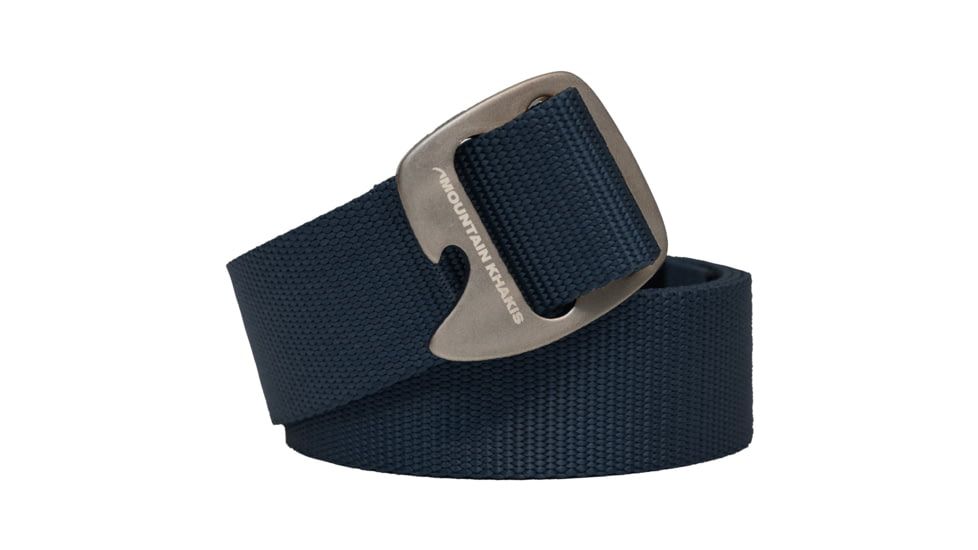 Mountain Khakis Solid Webbing Belt - Mens, Crater Navy, OS, J56401CRATER NAVYOS