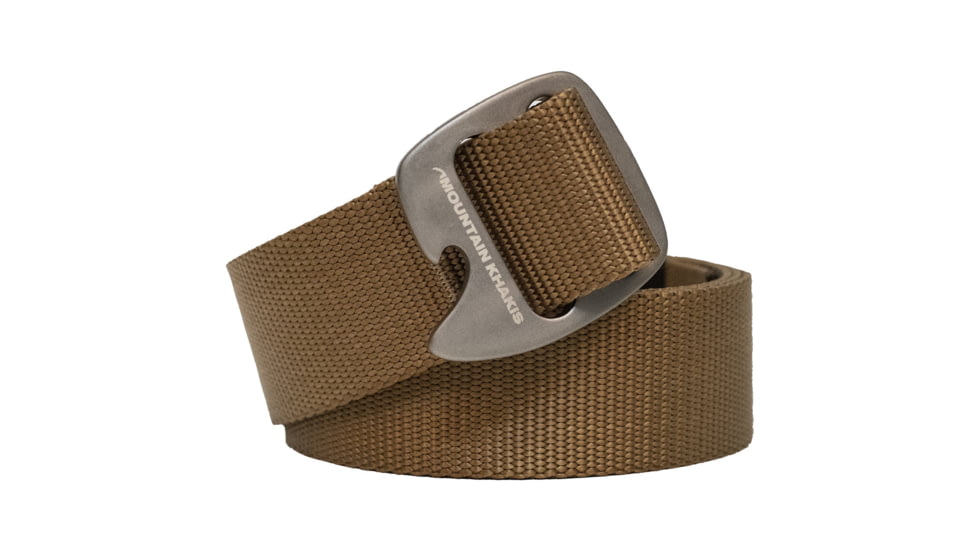 Mountain Khakis Solid Webbing Belt - Mens, Tobacco, OS, J56254TOBACCOOS