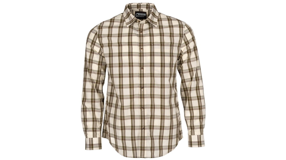 Mountain Khakis Sutton Long Sleeve Woven Shirt Classic Fit - Mens, Cedar, XXL, O64201CEDARXXL