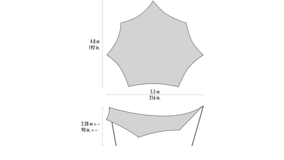 MSR Rendezvous 200 Wing U24 Tarp