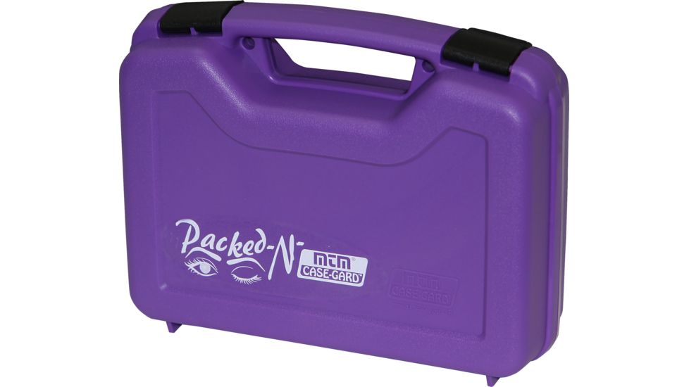 MTM Single Pistol Handgun Case Single up to 4in Revolver, Purple, small 805-25