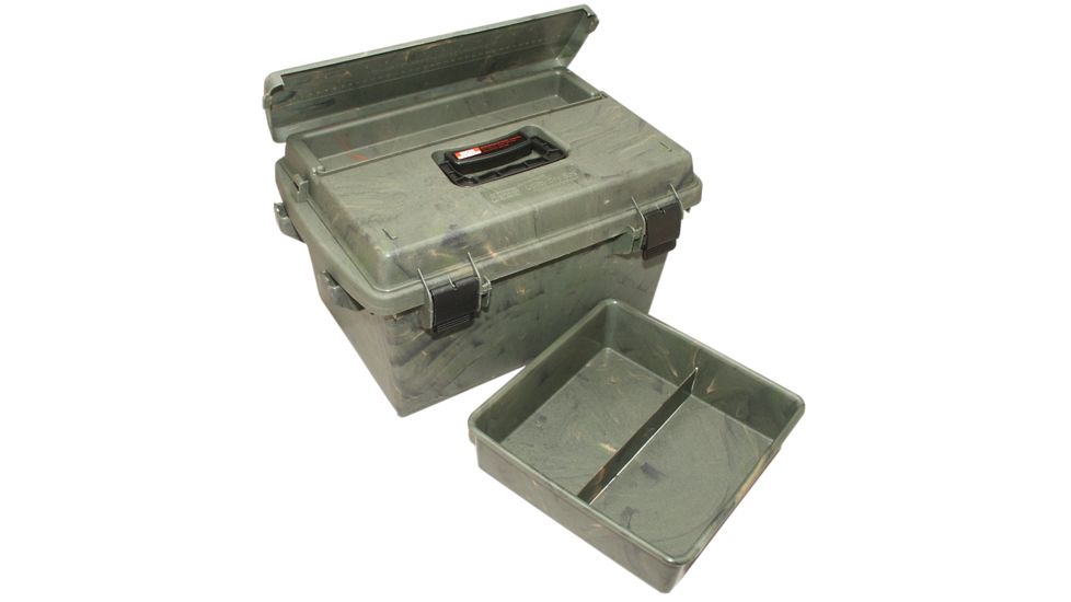 MTM SportsmenS Plus Utility Dry Box O-Ring Sealed 19X13X10.4in., Wild Camo SPUD6-09