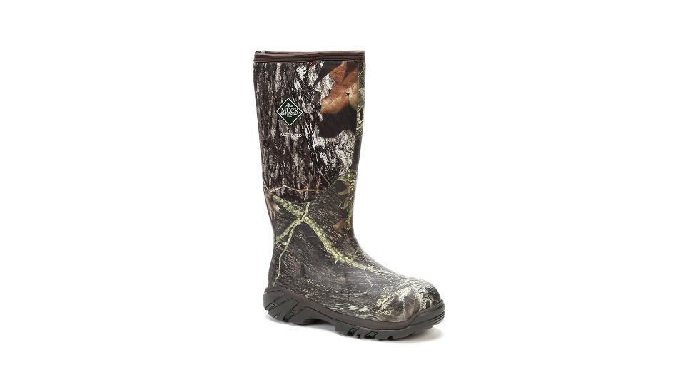 Muck Boots Arctic Pro Extreme Conditions Rubber Boot - Mens-Mossy Oak/Break Up-Medium-8, Mossy Oak/Break Up, 8 muk0006-Mossy Oak/Break Up-Medium-8