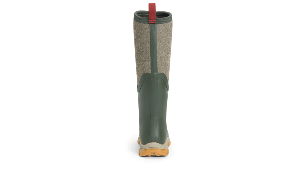 Muck Boots Arctic Sport II Tall - Womens, Dark Olive/Herringbone, 6, AS2T-3TW-GRN-060