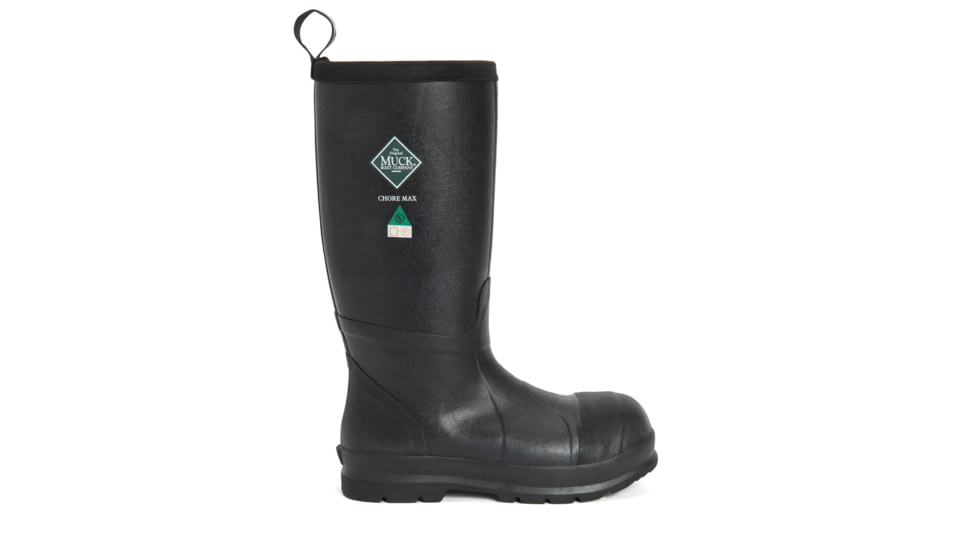 Muck Boots Chore Max Tall CSA Resistant Comp Toe Boots - Men's, Black, 11, MAXR-CMP-BLK-110