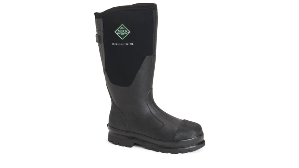 Muck Boots Chore XF Steel Toe - Women's, 10 US, Medium, Black, WCXF-STL-BLK-100