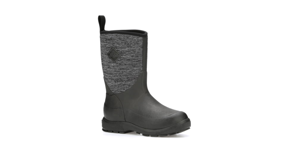 Muck Boots Element Boot - Kid's, Black/Heathered Jersey, 7, KEL-1JER-BLK-070