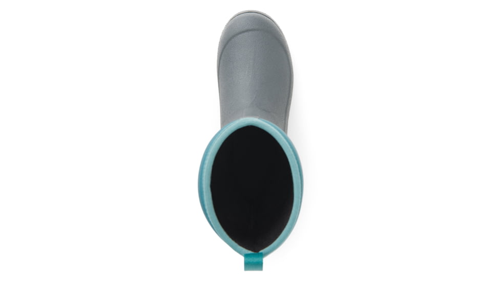Muck Boots Element Boot - Kids, Gray/Teal Fade, 2, KEL-102-GRY-020