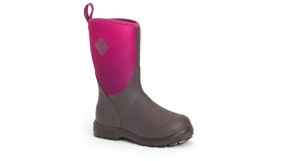 Muck Boots Element Boot - Kid's, Winetasting/Fade, 12, KEL-400-PNK-120