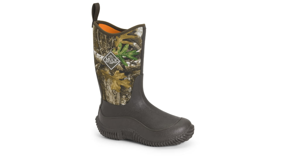 Muck Boots Hale Rubber Boots - Kids, Realt Tree Edge, 9, KBH-RTE-RTR-090