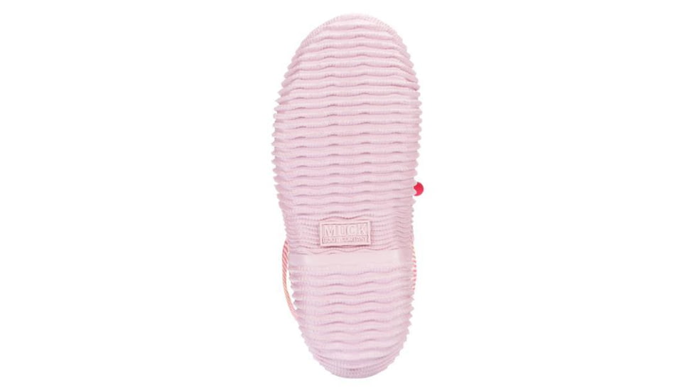 Muck Boots Halo Prints Boot - Kids, Pink Chevron, 6, KHL-4WAV-PNK-060