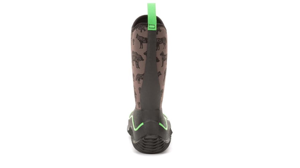 Muck Boots Kid's Hale Boot, GREEN, 7 KBH-9ANM-GRN-C70