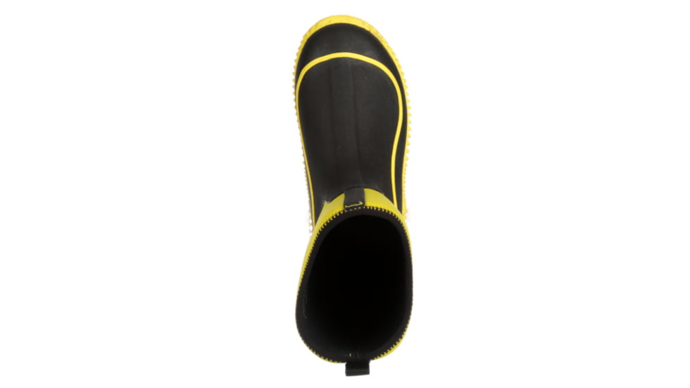 Muck Boots Kids Hale Kid'S Outdoor Sport Boot, Black/
Neon Yellow, 8 KBH800-008