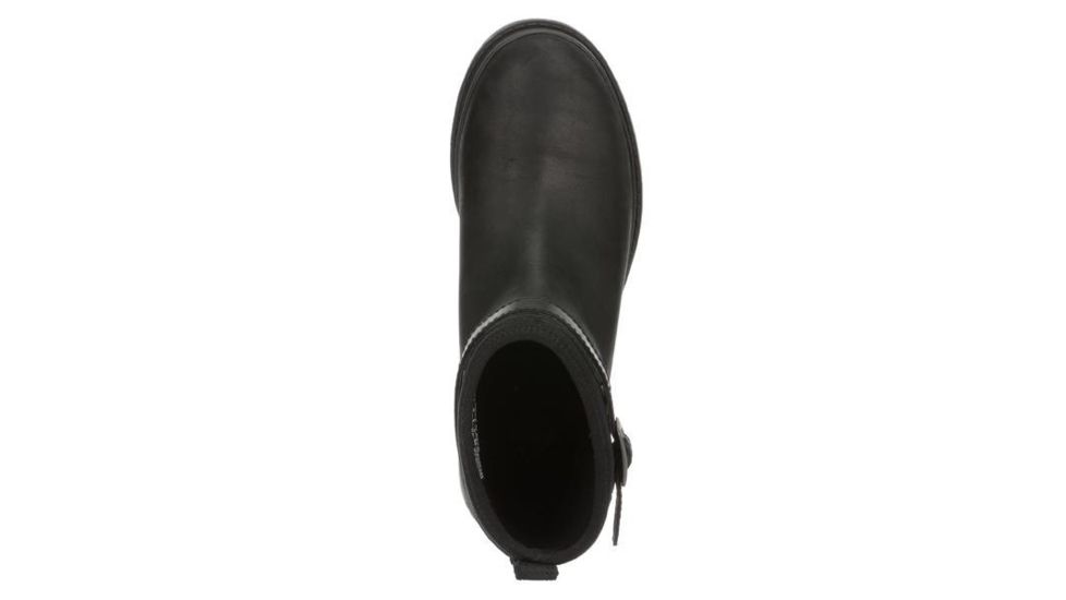Muck Boots Liberty Waterproof Ankle Leather Boots - Womens, Black, 5 LWK-000-BLK-050