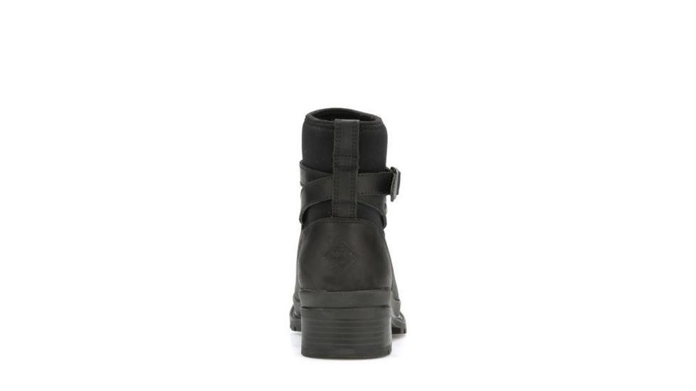 Muck Boots Liberty Waterproof Ankle Leather Boots - Womens, Black, 5 LWK-000-BLK-050