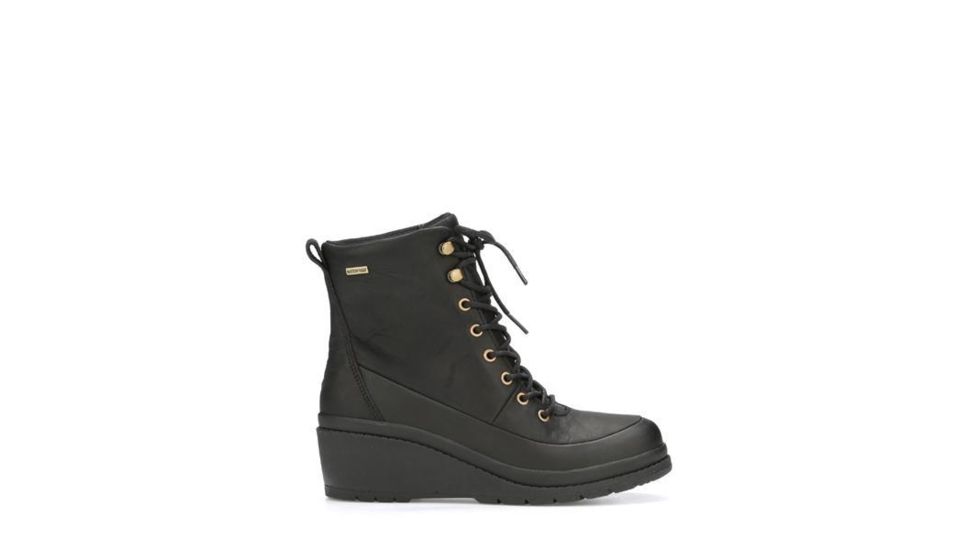 Muck Boots Liberty Waterproof Wedge Boots - Womens, Black, 5.5 LWW-000-BLK-055