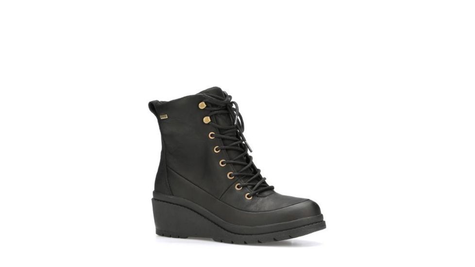 Muck Boots Liberty Waterproof Wedge Boots - Womens, Black, 5.5 LWW-000-BLK-055