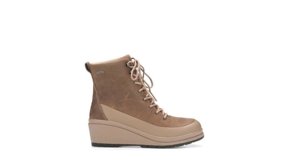 Muck Boots Liberty Waterproof Wedge Boots - Womens, Taupe, 5 LWW-901-TAN-050