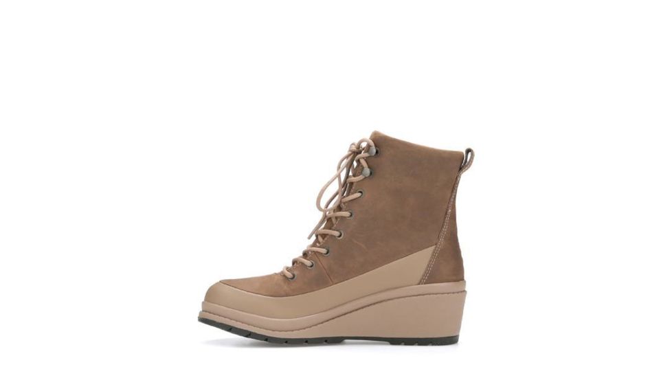 Muck Boots Liberty Waterproof Wedge Boots - Womens, Taupe, 6.5, LWW-901-TAN-065