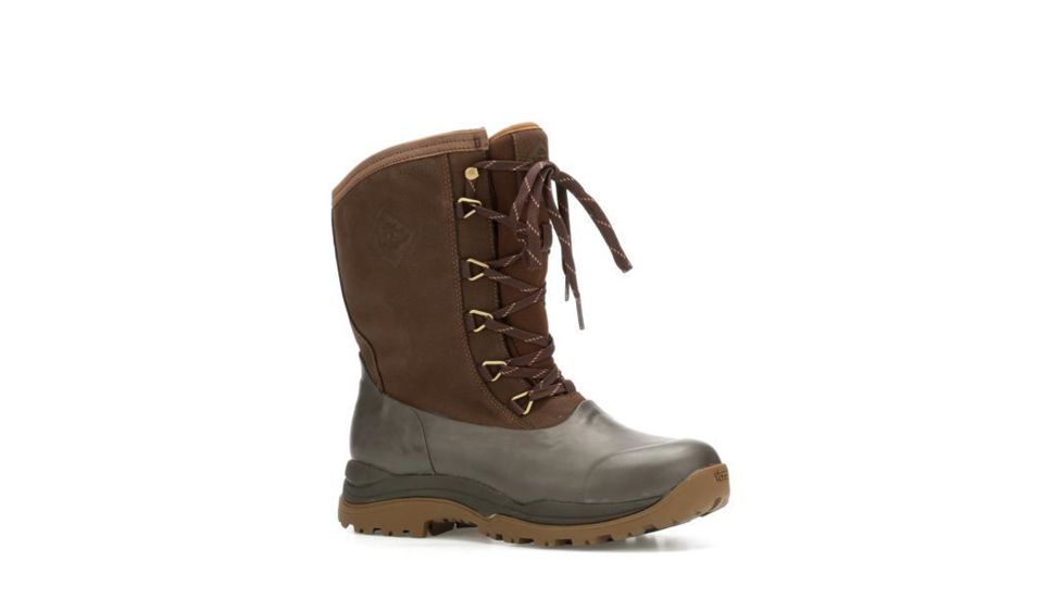 Muck Boots Men's Arctic Outpost Lace AG Boots, Brown, 15 MOLV-900-BRN-150