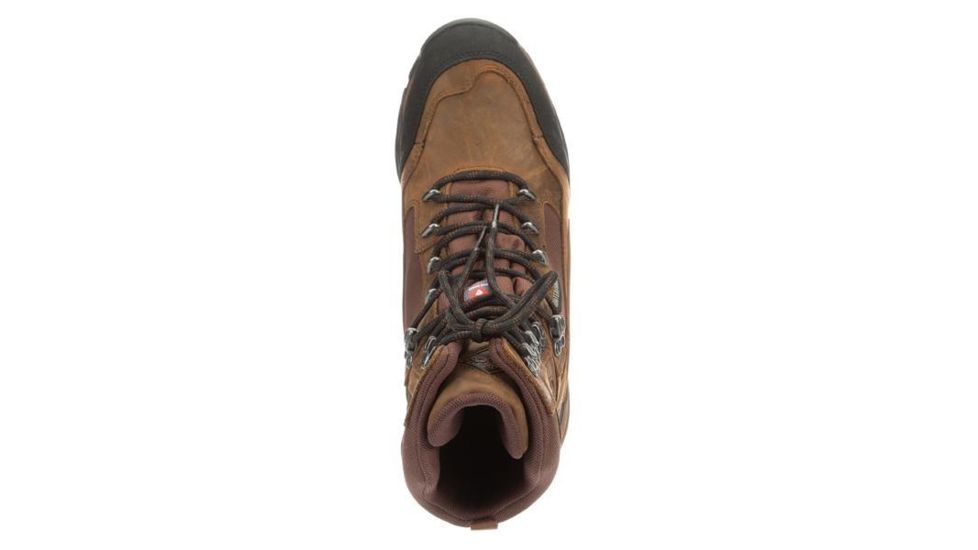 Muck Boots Men's Summit Lace 10 in Boots, Brown/Black, 7, MSLM-900-BRN-070