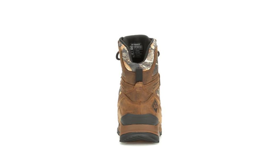 Muck Boots Men's Summit Lace 10 in Boots, Brown/Realtree Edge Mini, 7.5, MSLM-9RT-CA-075