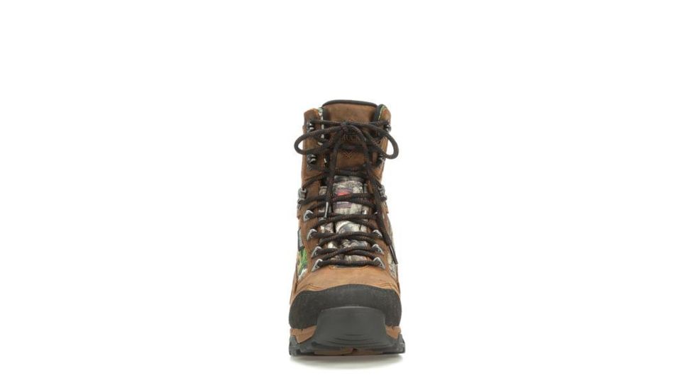 Muck Boots Men's Summit Lace 10 in Boots, Brown/Realtree Edge Mini, 7.5, MSLM-9RT-CA-075
