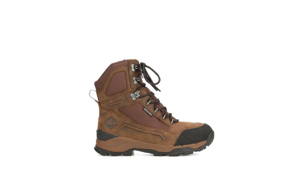 Muck Boots Men's Summit Lace 8 in Boots, Brown/Black, 7, MSL-900-BRN-070