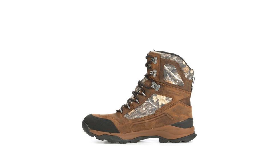 Muck Boots Men's Summit Lace 8 in Boots, Brown/Realtree Edge Mini, 7, MSL-9RT-CA-070