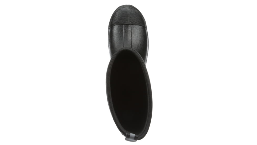 Muck Boots Mens Chore Resistant Mid Oil,Chemical SlipResistant Work Boot, Black,Black, 6, CRM000006